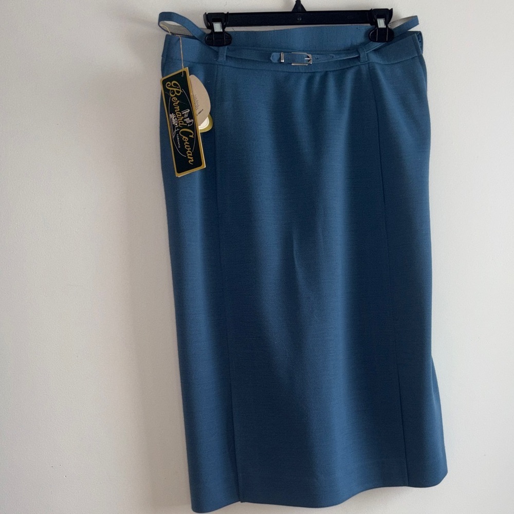NWT Vintage Bernard Cowan Toronto women’s skirt 20% wool size 8/10 - Picture 1 of 6